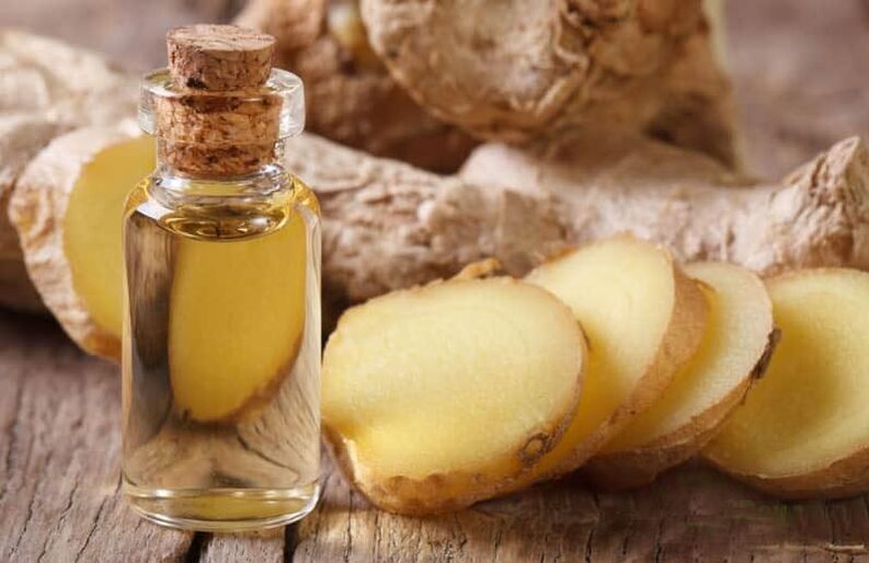 La teinture de la racine du gingembre contre les parasites